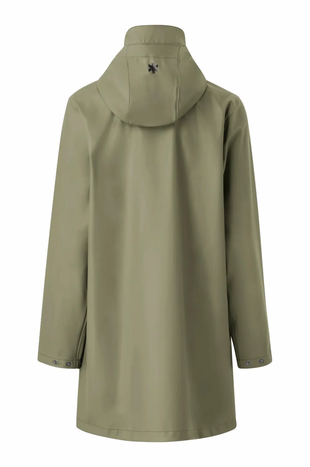 Áhkká Regntøj>Regnjakke PU Parka W Mossgrön