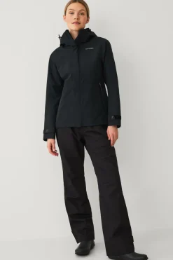 Áhkká Overtøj|Overtøj>Regnjakke Rain Jacket W Sort