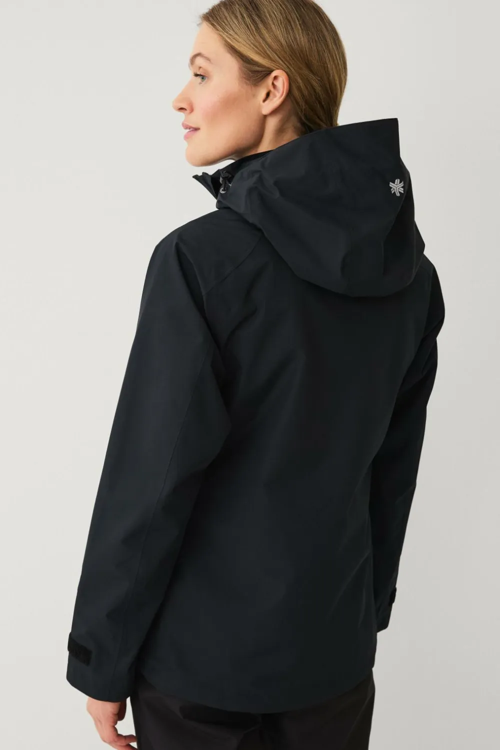 Áhkká Overtøj|Overtøj>Regnjakke Rain Jacket W Sort