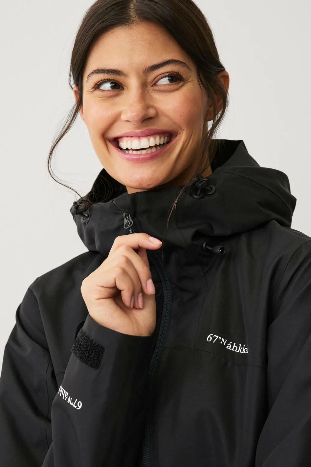 Áhkká Regntøj>Skaljakke Shell Jacket W Sort
