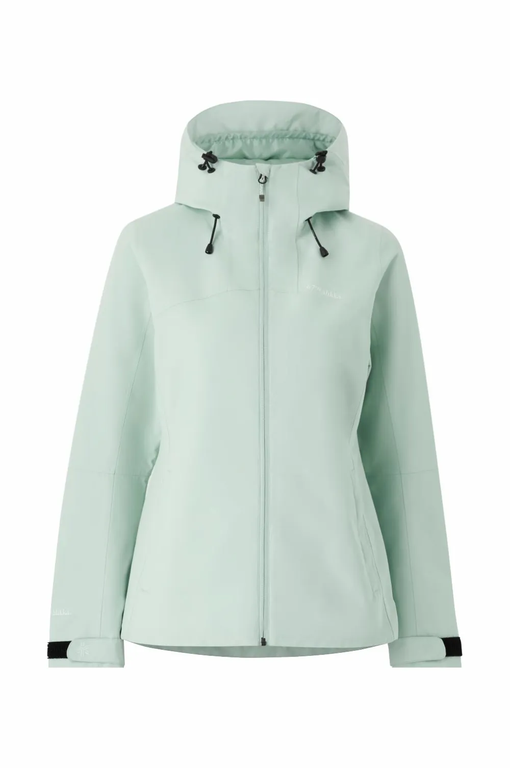 Áhkká Skaljakke Shell Jacket W Lys grågrøn Best