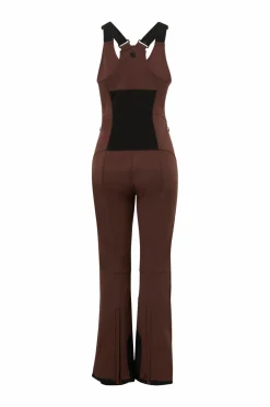 Áhkká Skibukser Gold Softshell Bib Ski Pant Dyb mahogni Discount