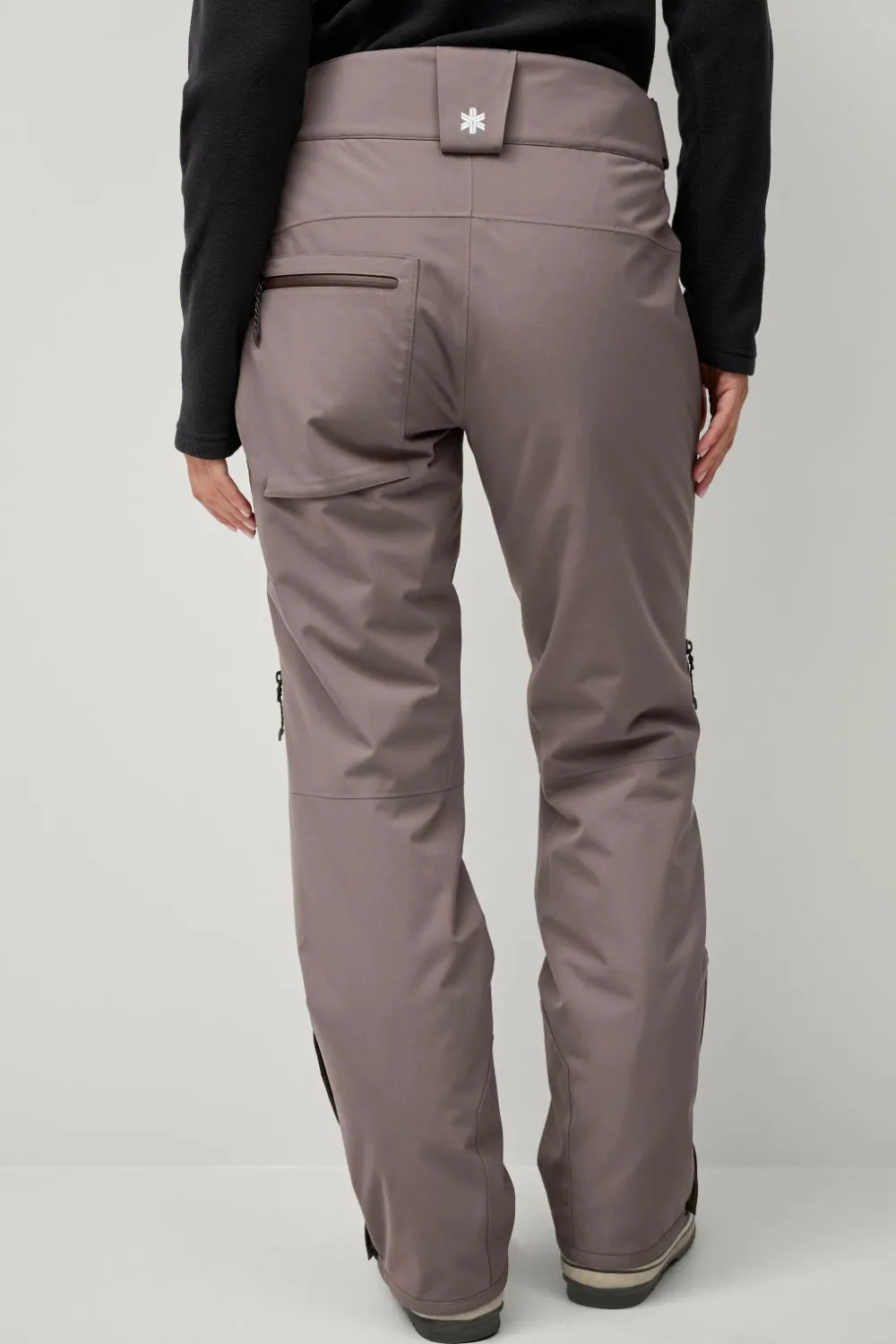Áhkká Overtøj|Overtøj>Skibukser Light Padded Ski Pants Brun