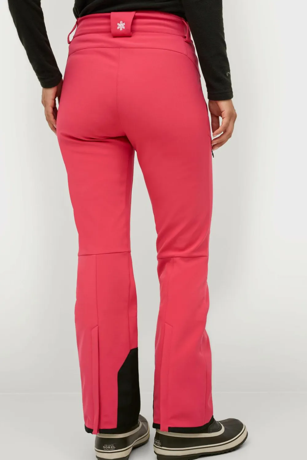 Áhkká Skibukser Softshell Ski Pants Rosarød Discount