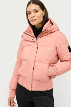 Áhkká Overtøj|Overtøj>Skijakke Gold Down Ski Rib Jacket Pudderrosa