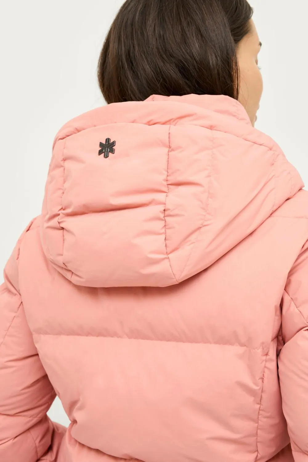 Áhkká Overtøj|Overtøj>Skijakke Gold Down Ski Rib Jacket Pudderrosa