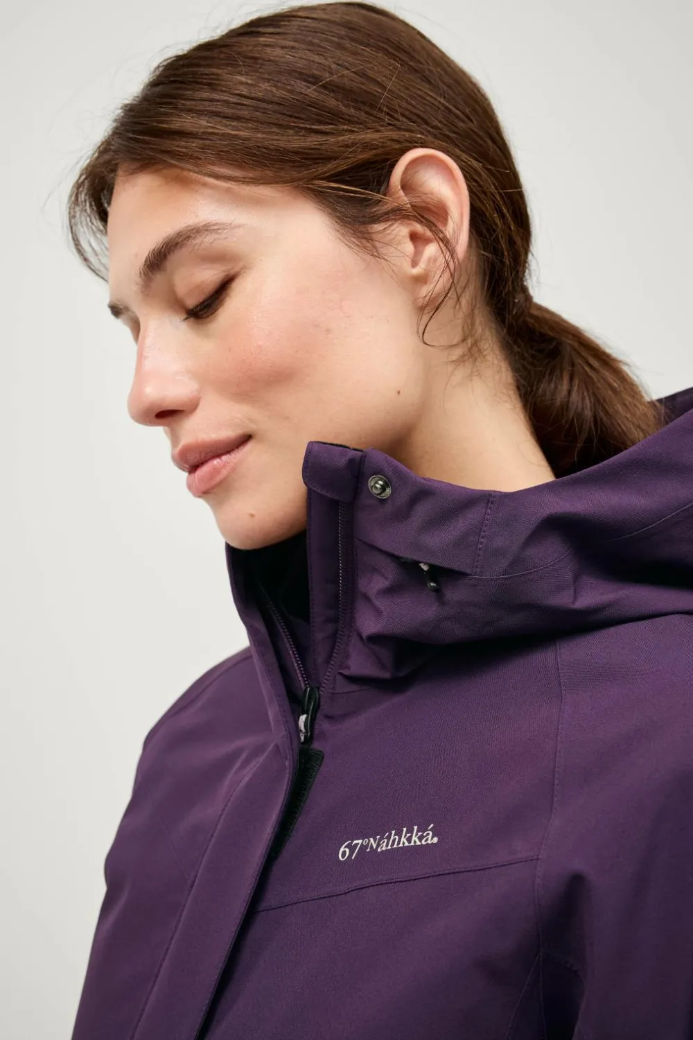 Áhkká Skijakke Outdoor Jacket Padded Dyblilla