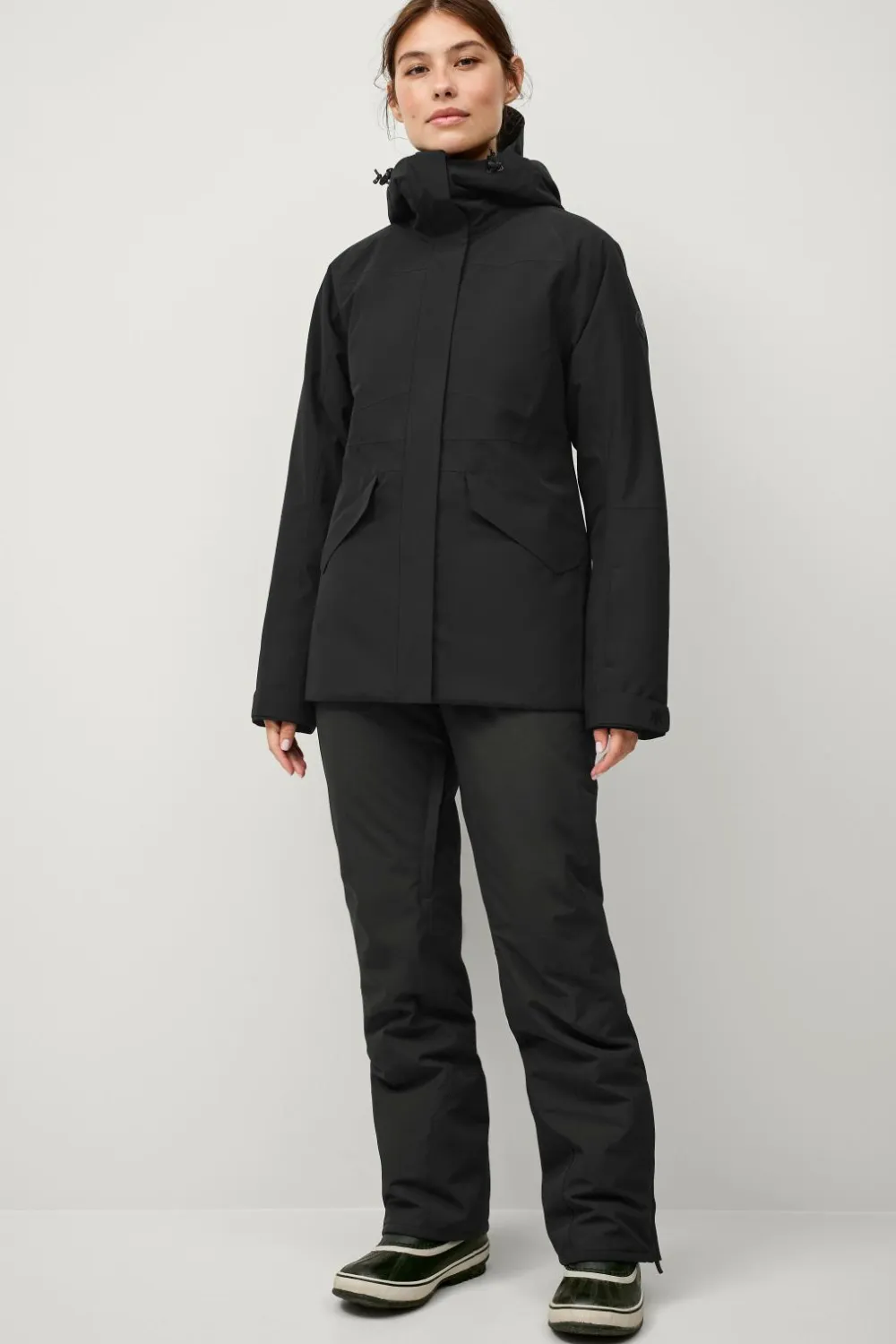 Áhkká Jakker & Frakker>Skijakke Ski Jacket W Sort