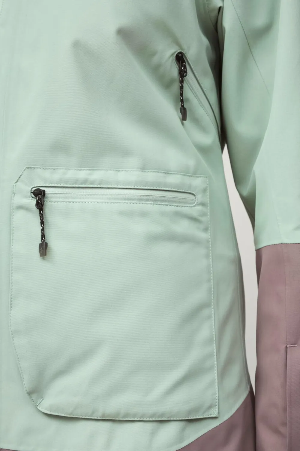 Áhkká Jakker & Frakker>Skijakke Ski Jacket W Grågrøn