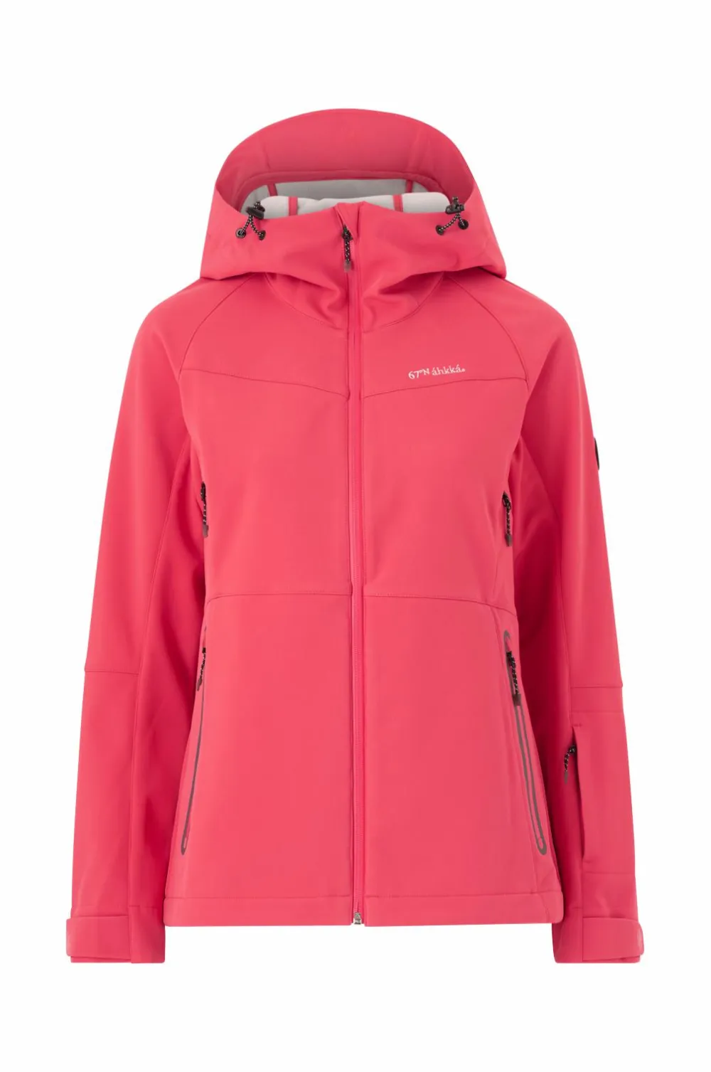 Áhkká Overtøj|Overtøj>Skijakke Softshell Ski Jacket Rosarød