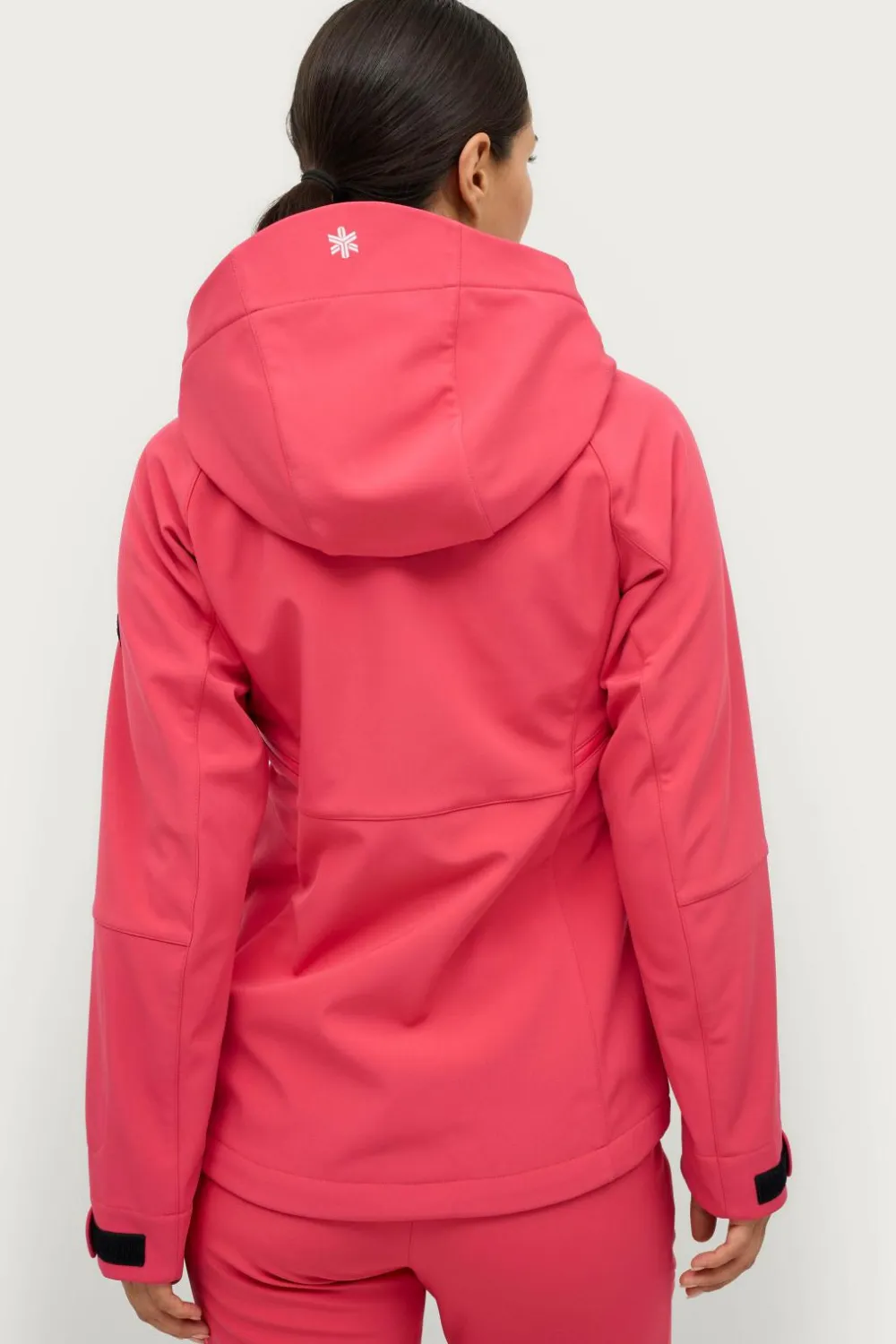 Áhkká Overtøj|Overtøj>Skijakke Softshell Ski Jacket Rosarød