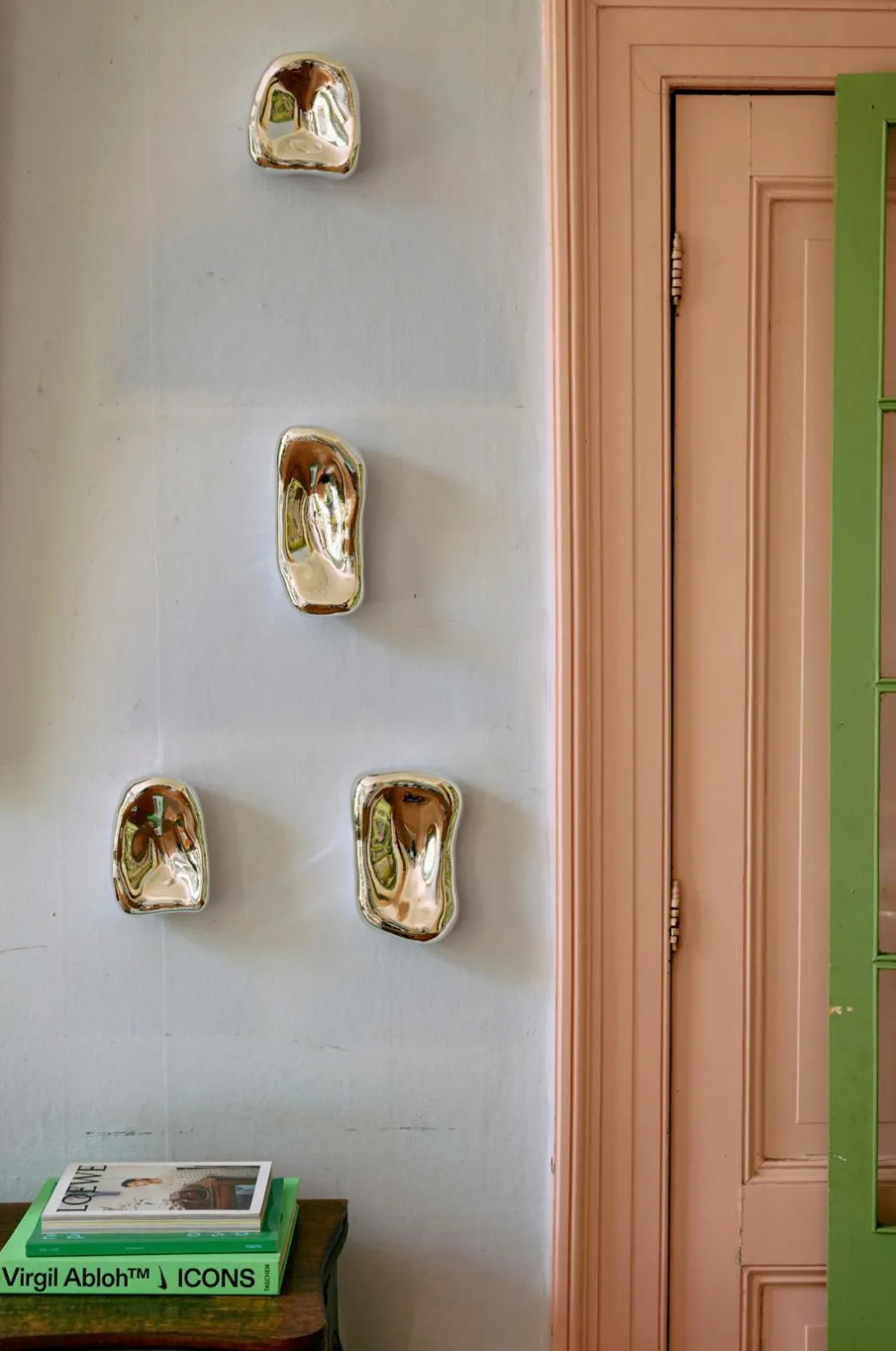 HKliving Pynteting>Glasskulptur , No. 4 Krom