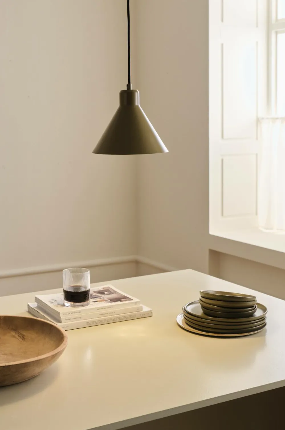 &Home Loftlamper>Loftlampe Noah Olivengrøn