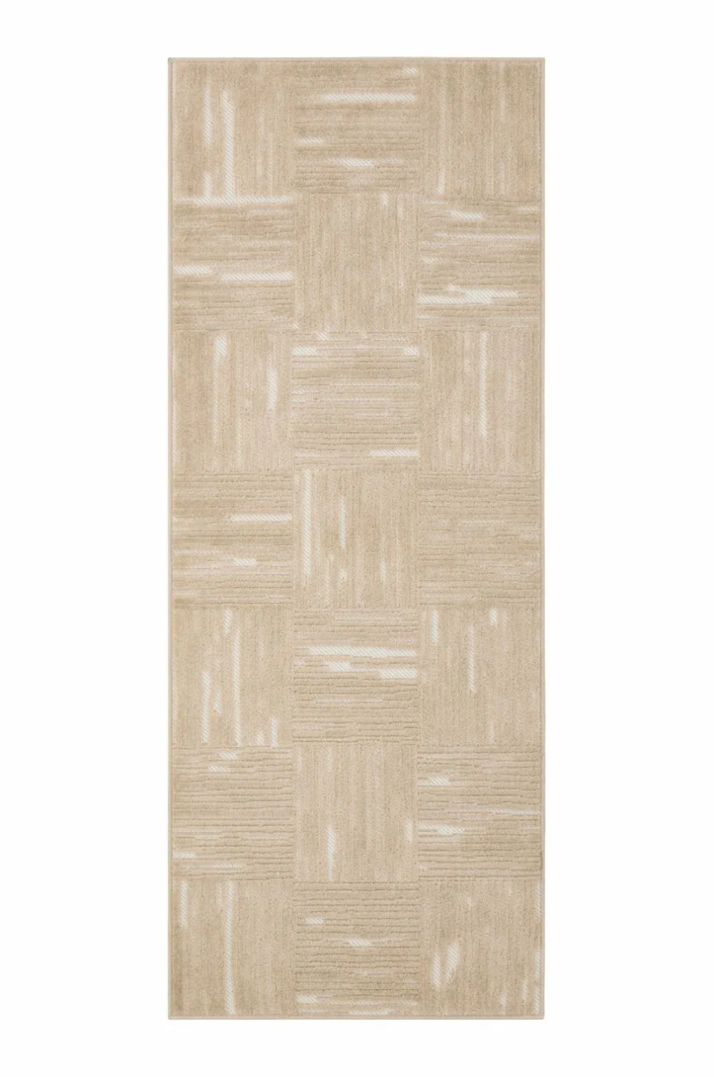 &Home Fladvævede Tæpper>Tæppe Daisy Check Beige