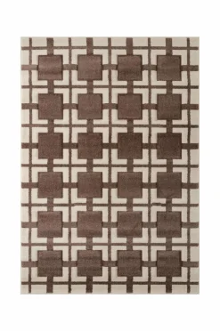 &Home Jute- & Sisaltæpper>Tæppe Real Check Beige