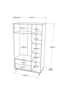 Homitis Garderobe-Calpin Valnød Sale