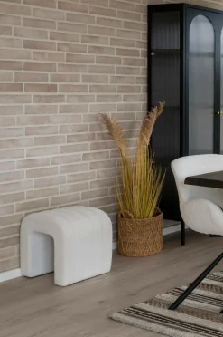 House Nordic Puf Colma hvid