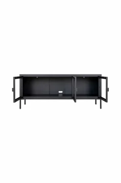 House Nordic Tv-bænk Brisbane Sort mat sort Clearance