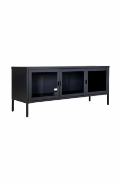 House Nordic Tv-bænk Brisbane Sort mat sort Clearance