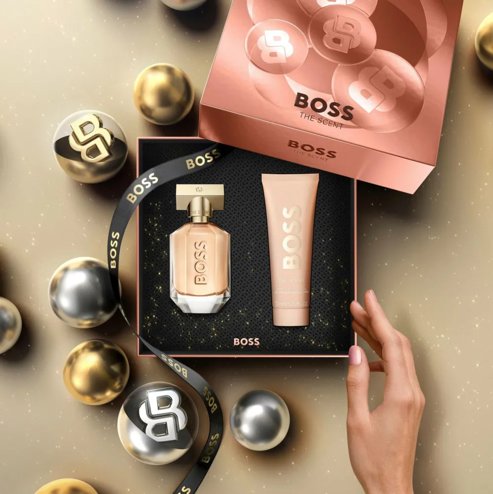 Hugo Boss Dufte|Gaveæsker>Giftbox The Scent For Her Edp 30 Ml + Body Lotion 50 Ml No Color