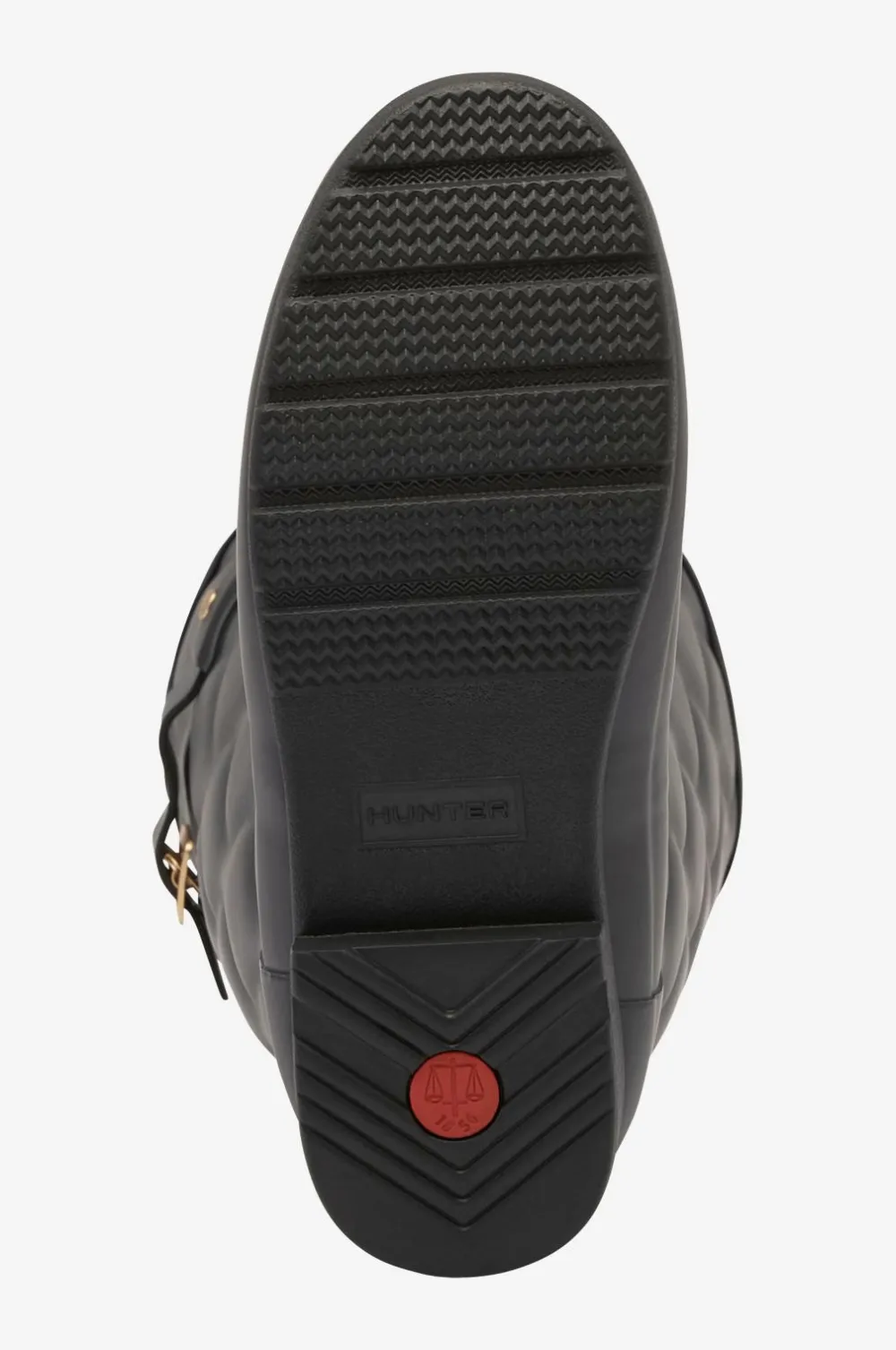 Hunter Gummistøvler>Gummistøvler Womens Originals Refined Tall Onionquilt Black