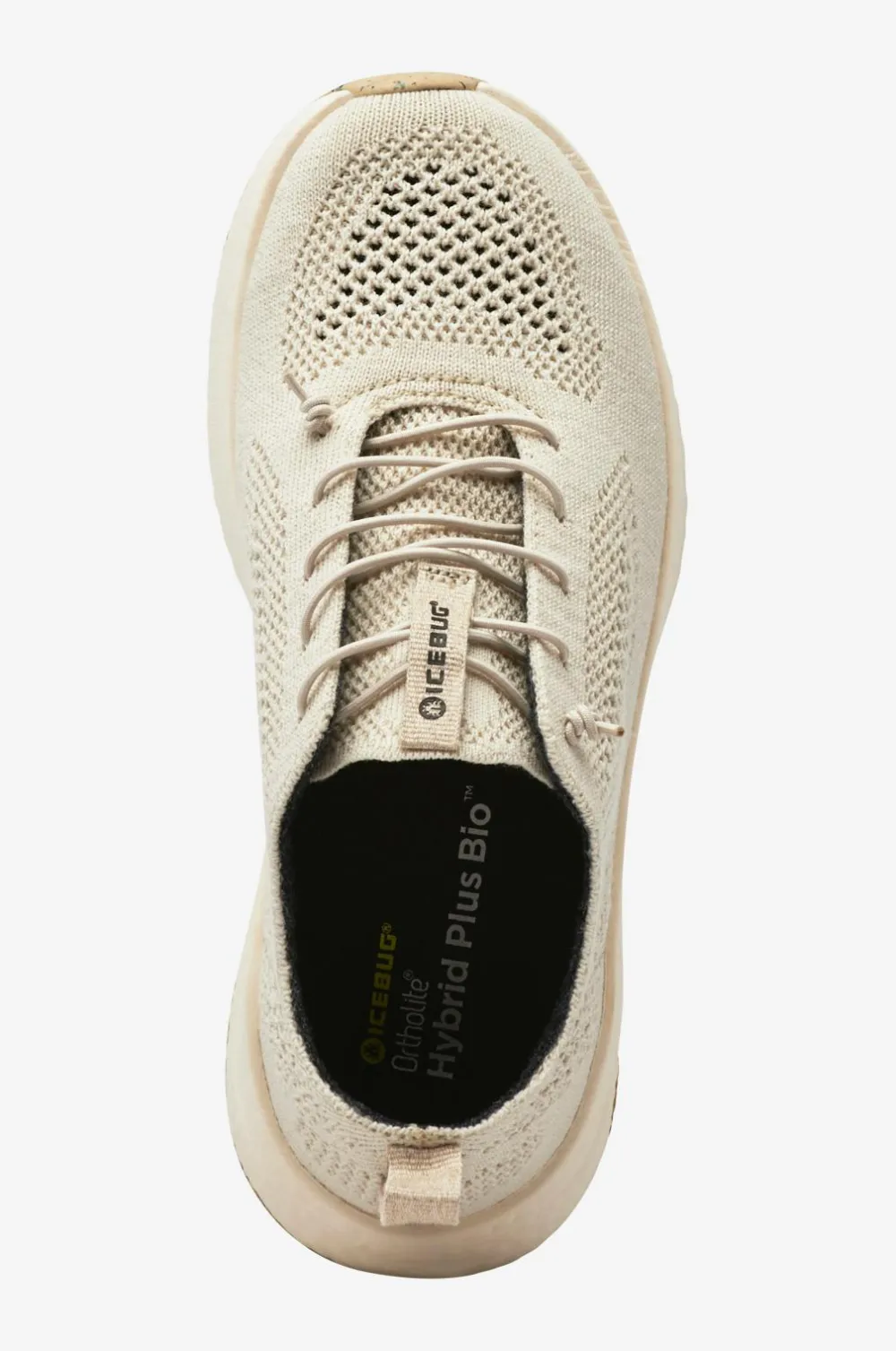 Icebug Træningssko>Aura ReWool Biosole WhiteSand