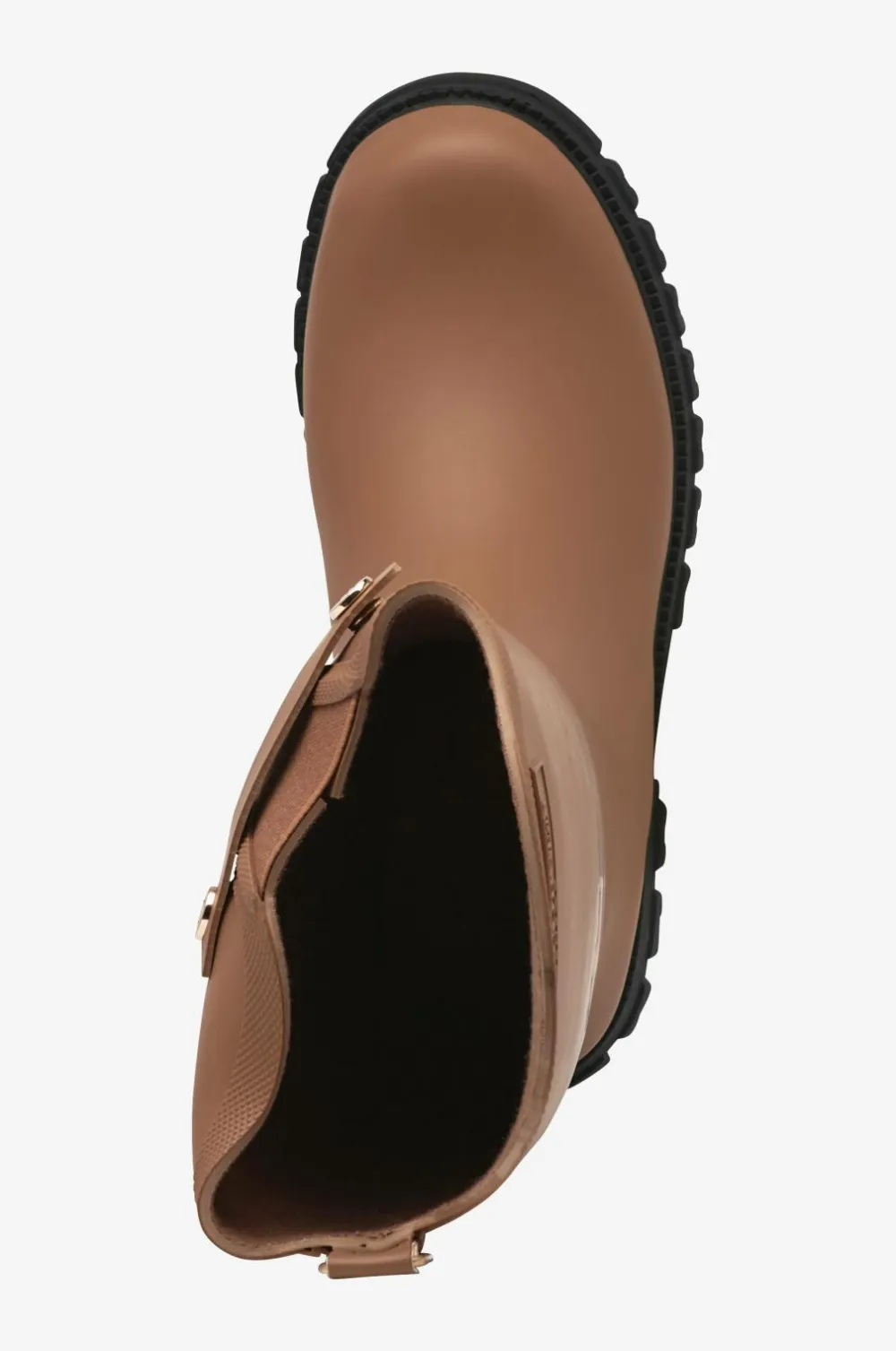 Ilse Jacobsen Gummistøvler Asymmetric Rain Mocca Black New