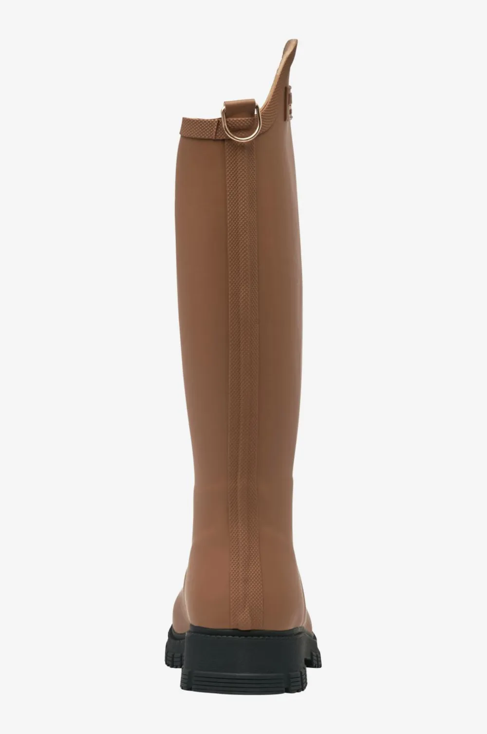 Ilse Jacobsen Gummistøvler Asymmetric Rain Mocca Black New
