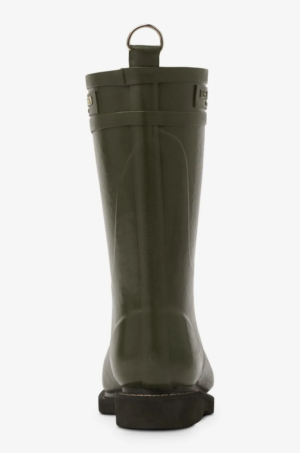 Ilse Jacobsen Gummistøvle 3/4-model med snøre Army Sale
