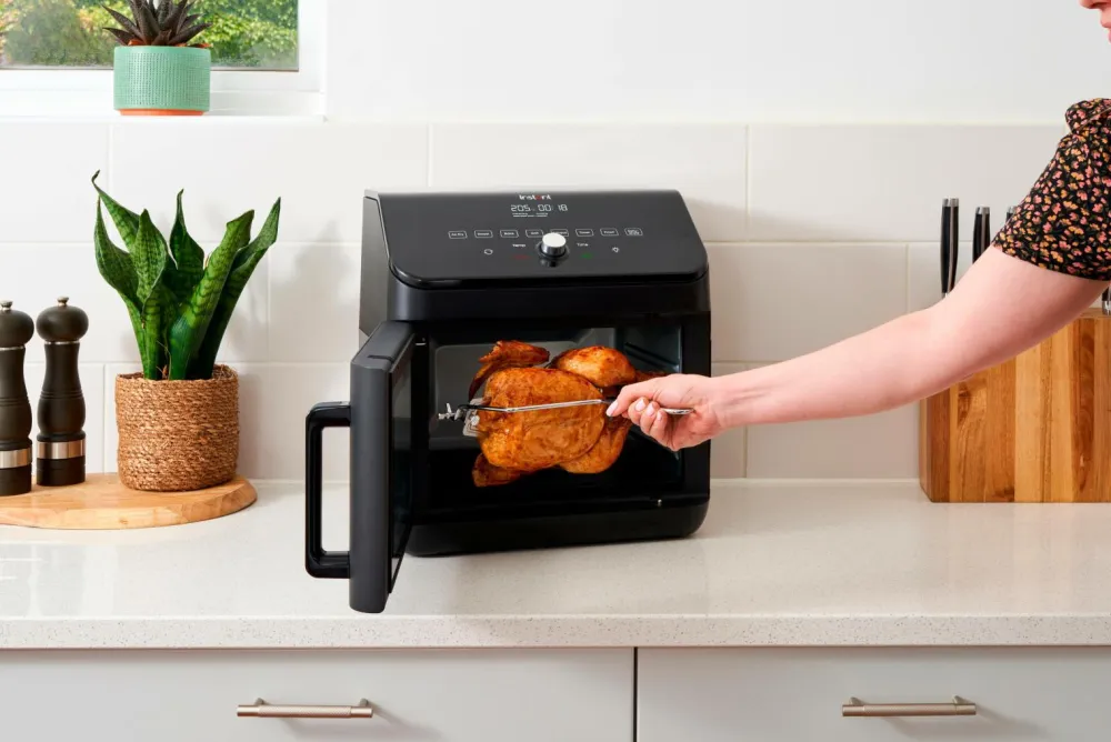 Instant Små Køkkenmaskiner>Vortex ClearCook luftfryseovn 13L Sort