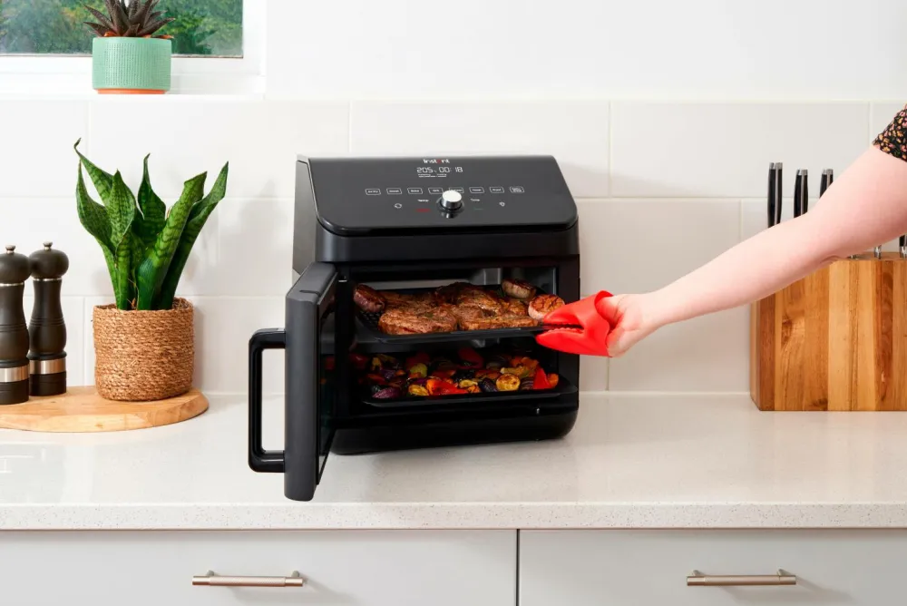 Instant Små Køkkenmaskiner>Vortex ClearCook luftfryseovn 13L Sort