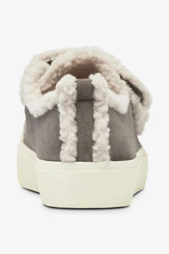 INUIKII Kondisko Shearling Low Velcro Grey Outlet