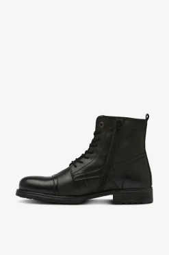 Jack & Jones Ankelstøvler jfwShaun Leather Boot SN Anthracite Clearance