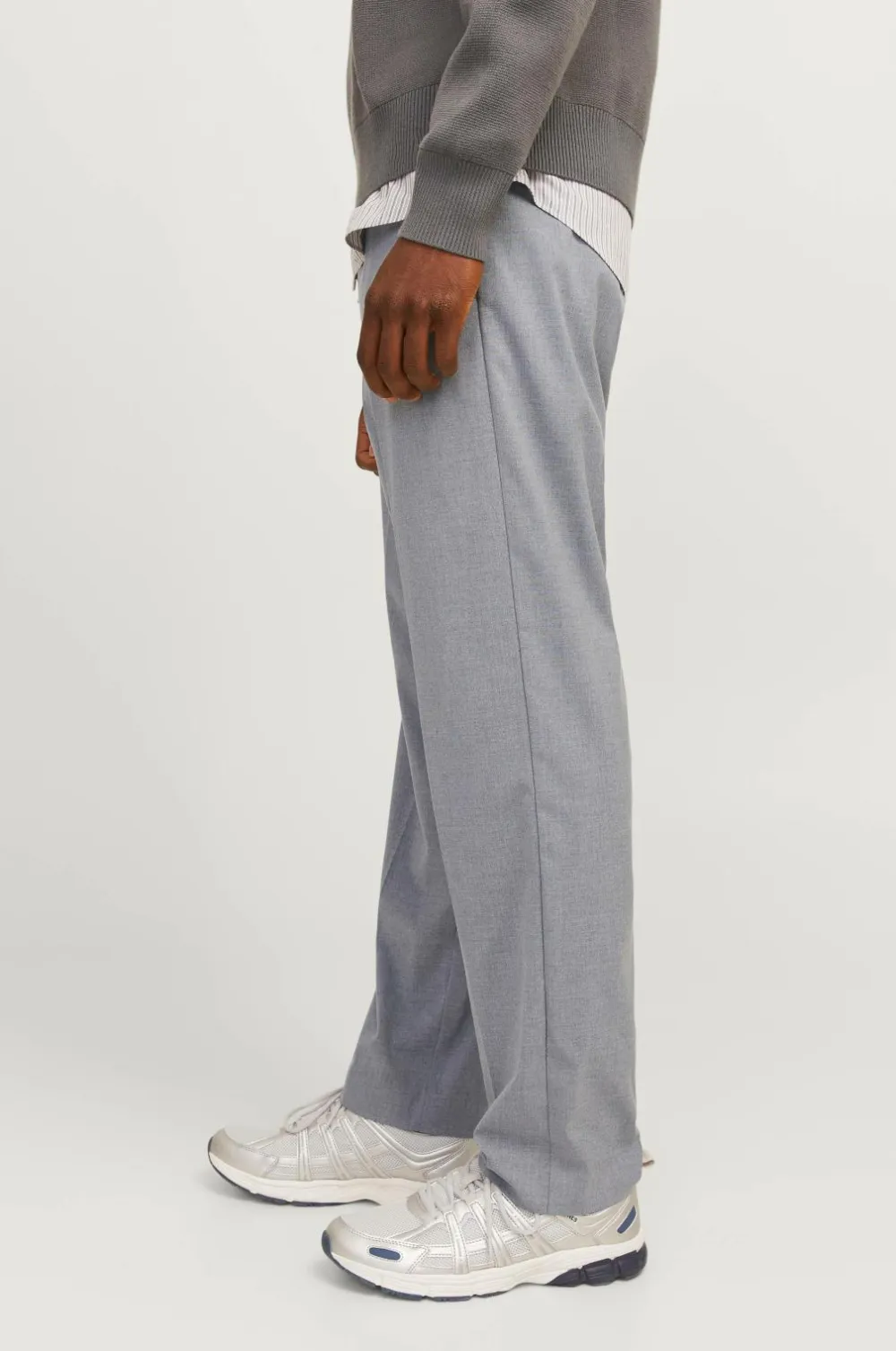 Jack & Jones Bukser>Bukser Jpstkane Edwin Jogger Noos Grey melange