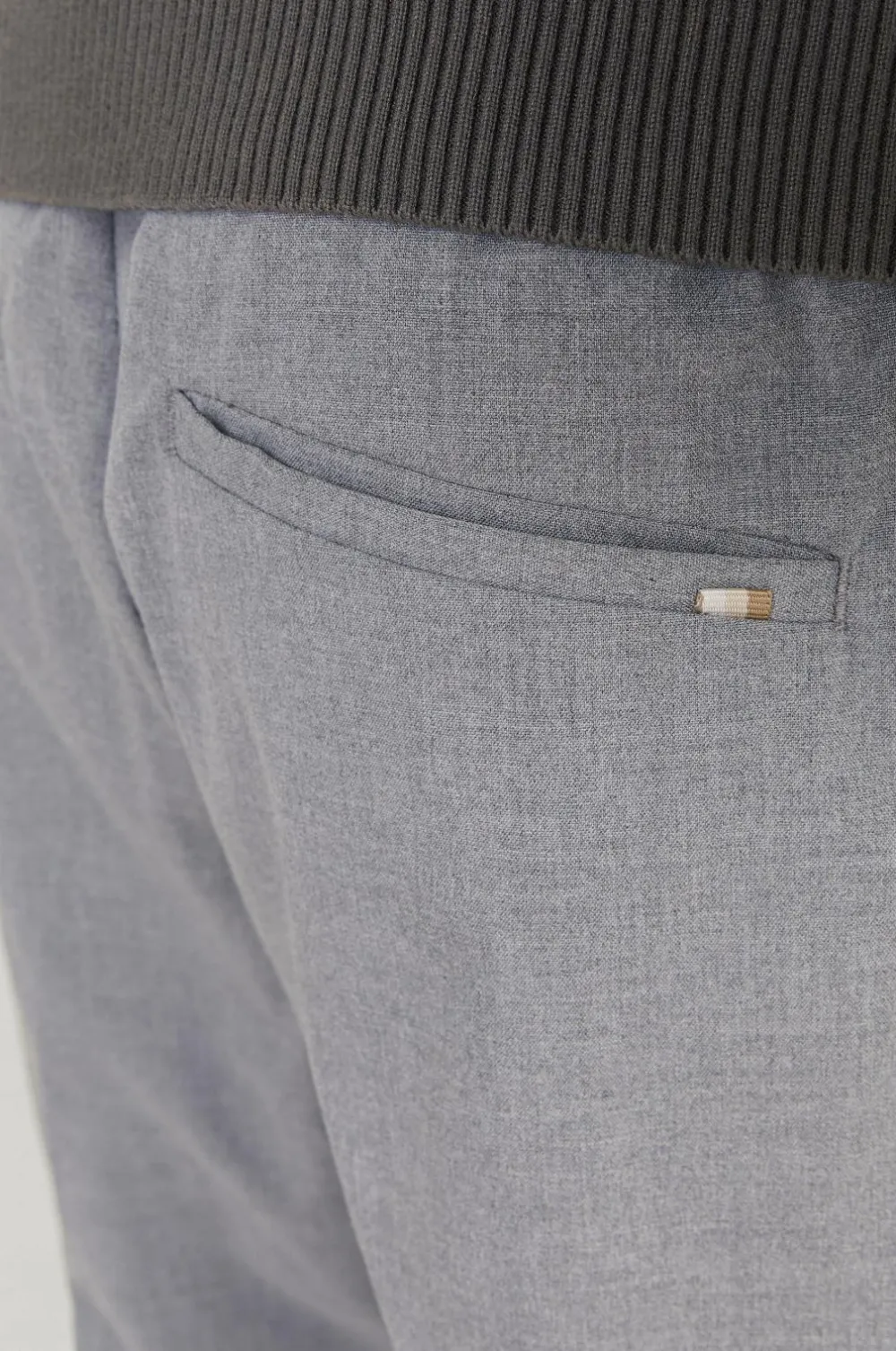 Jack & Jones Bukser>Bukser Jpstkane Edwin Jogger Noos Grey melange
