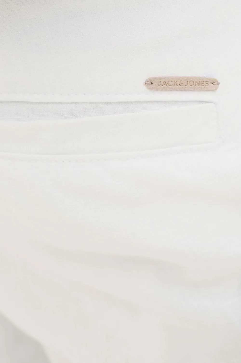 Jack & Jones Bukser jpstKane jjSummer Linen Blend Jogger White
