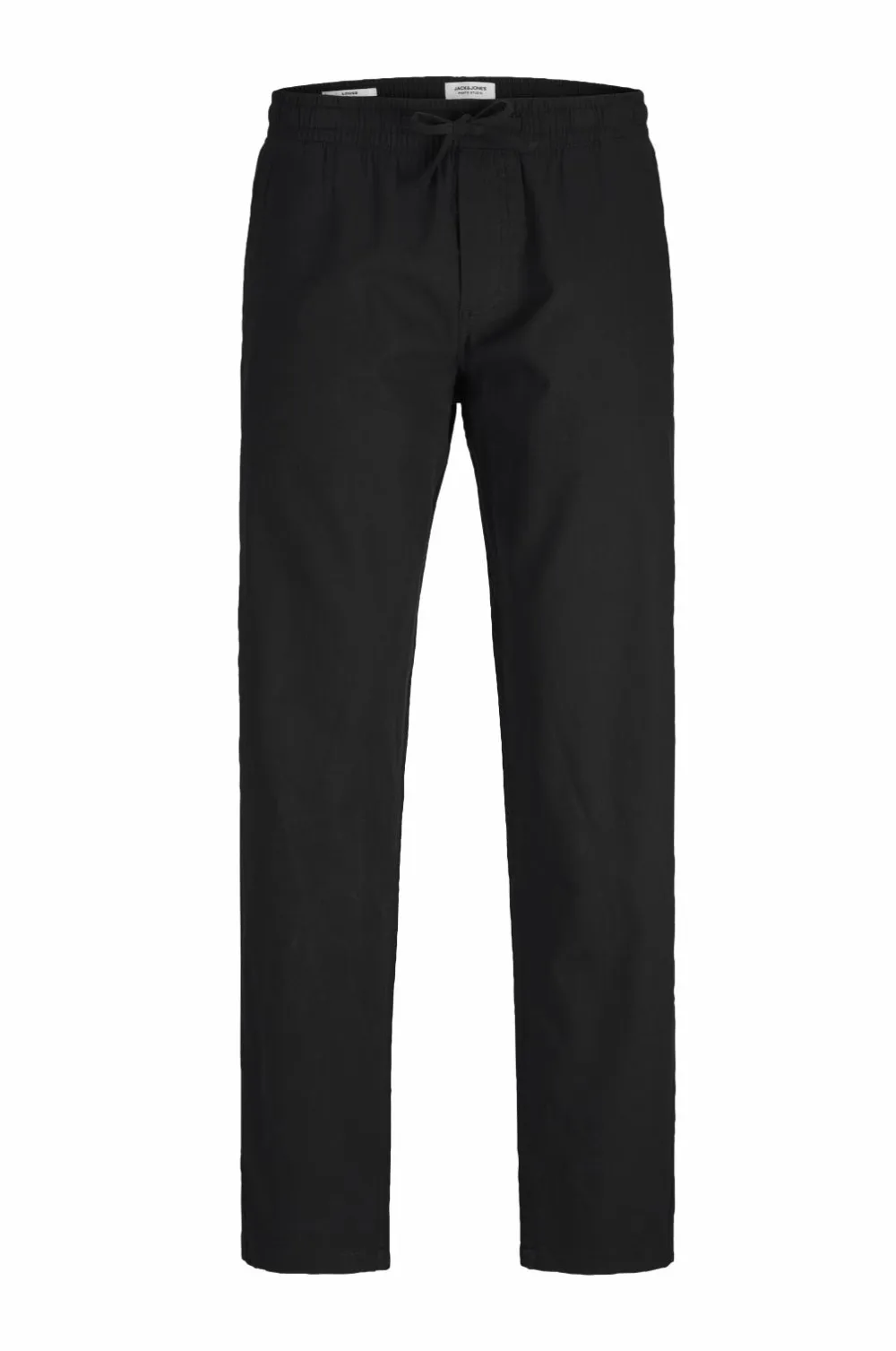 Jack & Jones Bukser jpstKane jjSummer Linen Blend Jogger Black Clearance