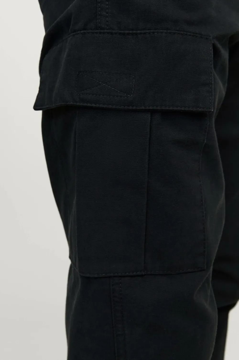 Jack & Jones Bukser>Cargobukser jpstKane jjBarkley Cargo Pant Black