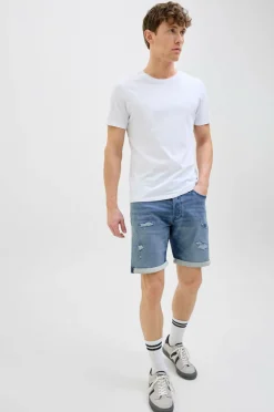Jack & Jones Denimshorts jjiRick jjIcon I.K. Shorts GE 136 S Blue denim Hot