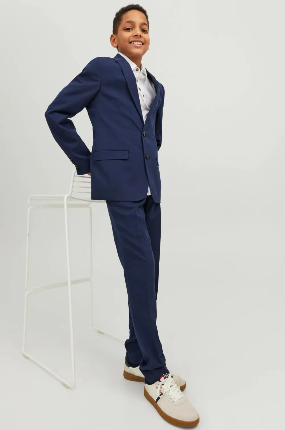 Jack & Jones Festtøj|Blazere & Veste>Dragt jprSolar Suit Noos Jnr Medieval blue