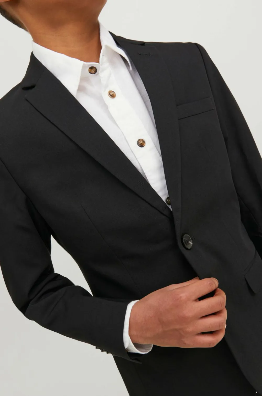 Jack & Jones Festtøj|Blazere & Veste>Dragt jprSolar Suit Noos Jnr Black