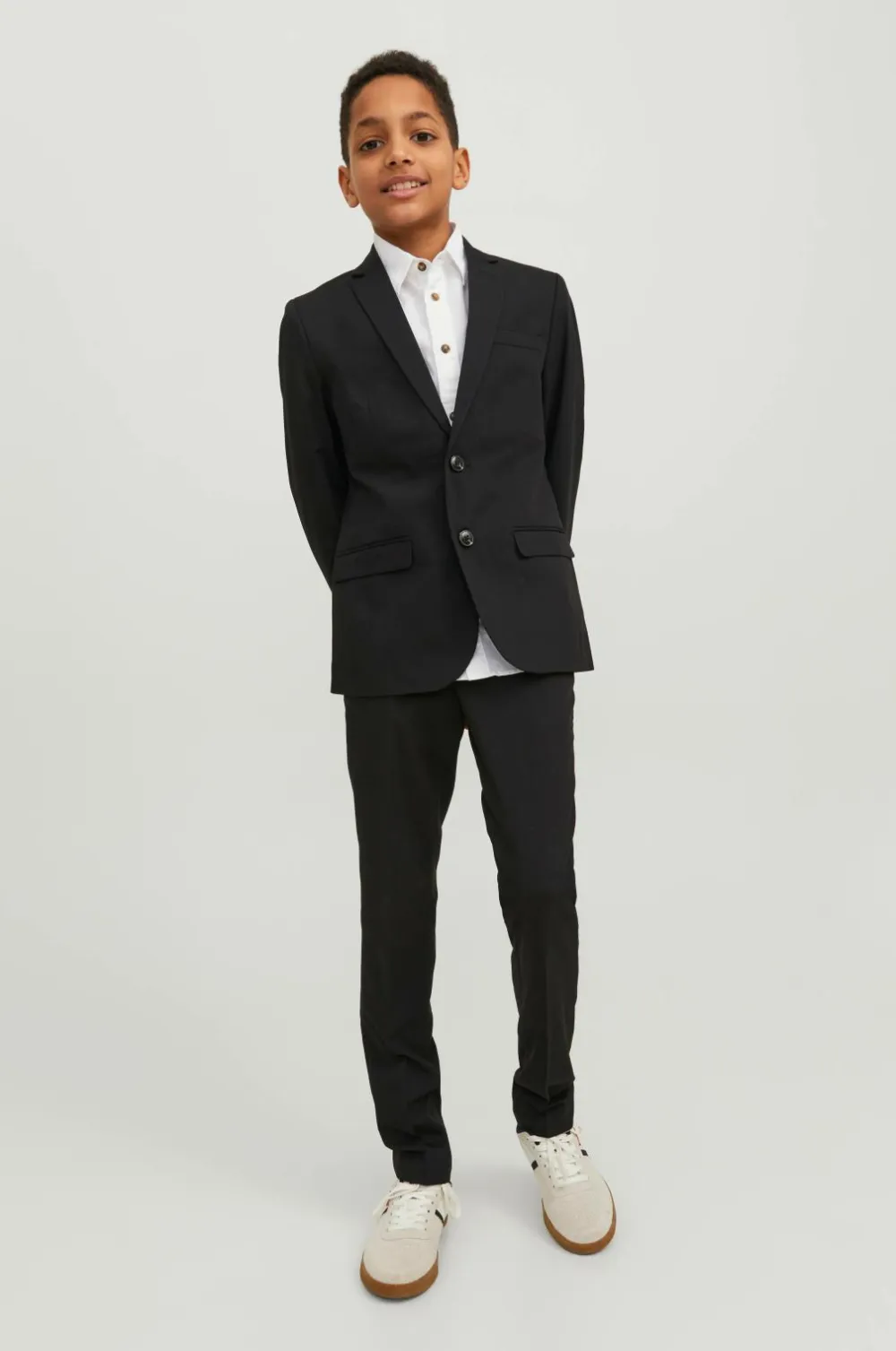 Jack & Jones Festtøj|Blazere & Veste>Dragt jprSolar Suit Noos Jnr Black