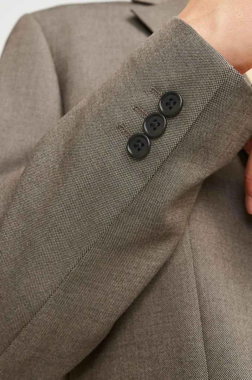 Jack & Jones Blazere & Jakkesæt>Habitjakke jprBushwick Mathew Reg Blazer Grå
