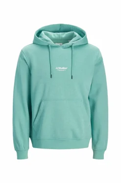 Jack & Jones Hættetrøje jjeSoho Sweat Hood Mineral blue New
