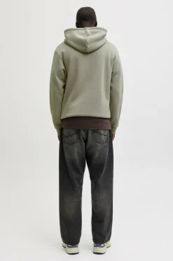 Jack & Jones Hættetrøje jjeBradley Sweat Hood Vetiver Outlet
