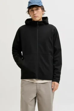 Jack & Jones Sweatshirts & Hoodies>Hættetrøje jjeBase Black