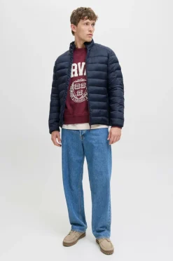Jack & Jones Jakke jjeBradley Light Puffer Collar Noos Sky captain Hot