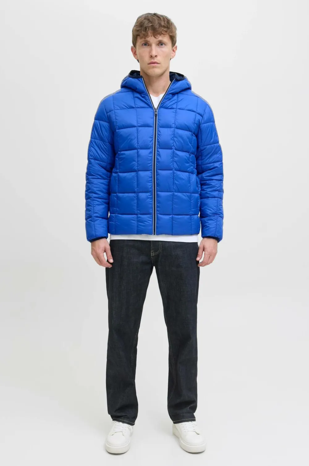 Jack & Jones Jakke jjeBrook Reversible Jacket SN Sky captain Outlet