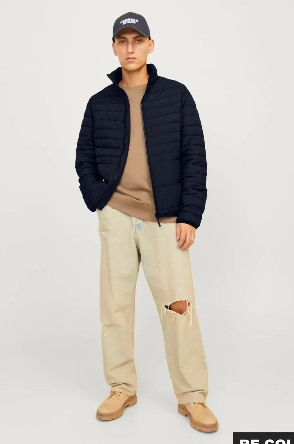 Jack & Jones Jakke jjeState Packable Puffer Collar Sky captain Online