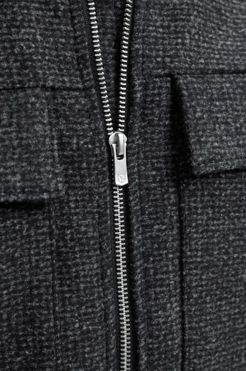 Jack & Jones Jakke jprBlurussel Wool Blend Jacket SN Charcoal gray Discount